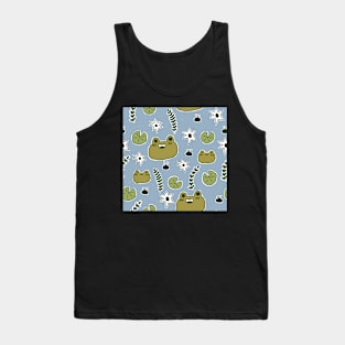 Frog repeat Pattern! Tank Top